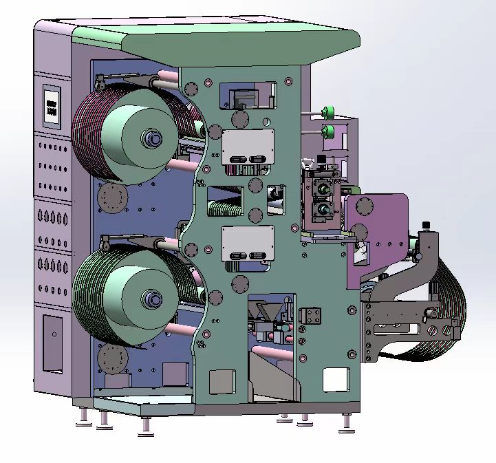 CEN550兩軸分切機
